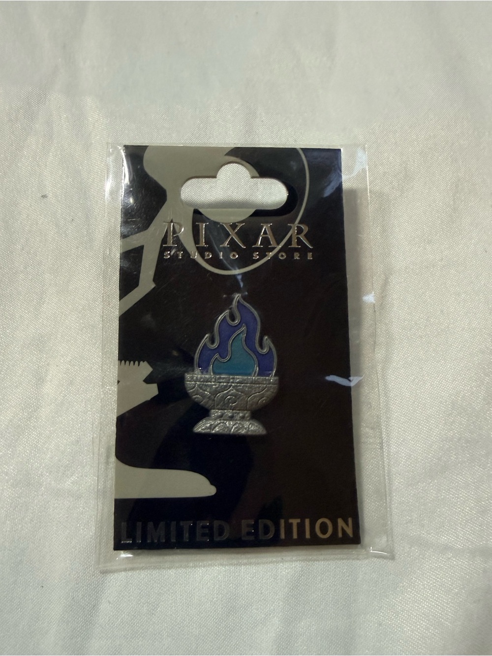 Pixar Studios Limited Edition Blue & Purple Elemental Flame Pin